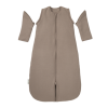 Slaapzak met afritsbare mouwen - Studio slaapzak classic dark taupe 